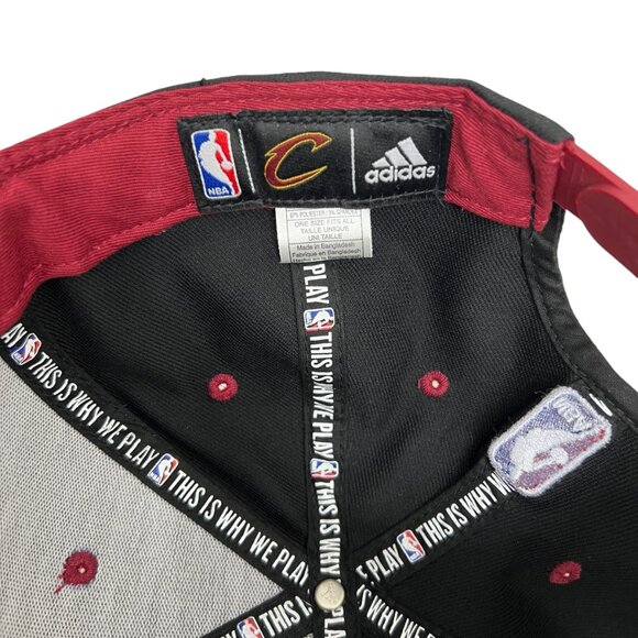 NWOT Adidas Cleveland Cavaliers 2016 NBA Champions Snapback Baseball Hat - Picture 5 of 6